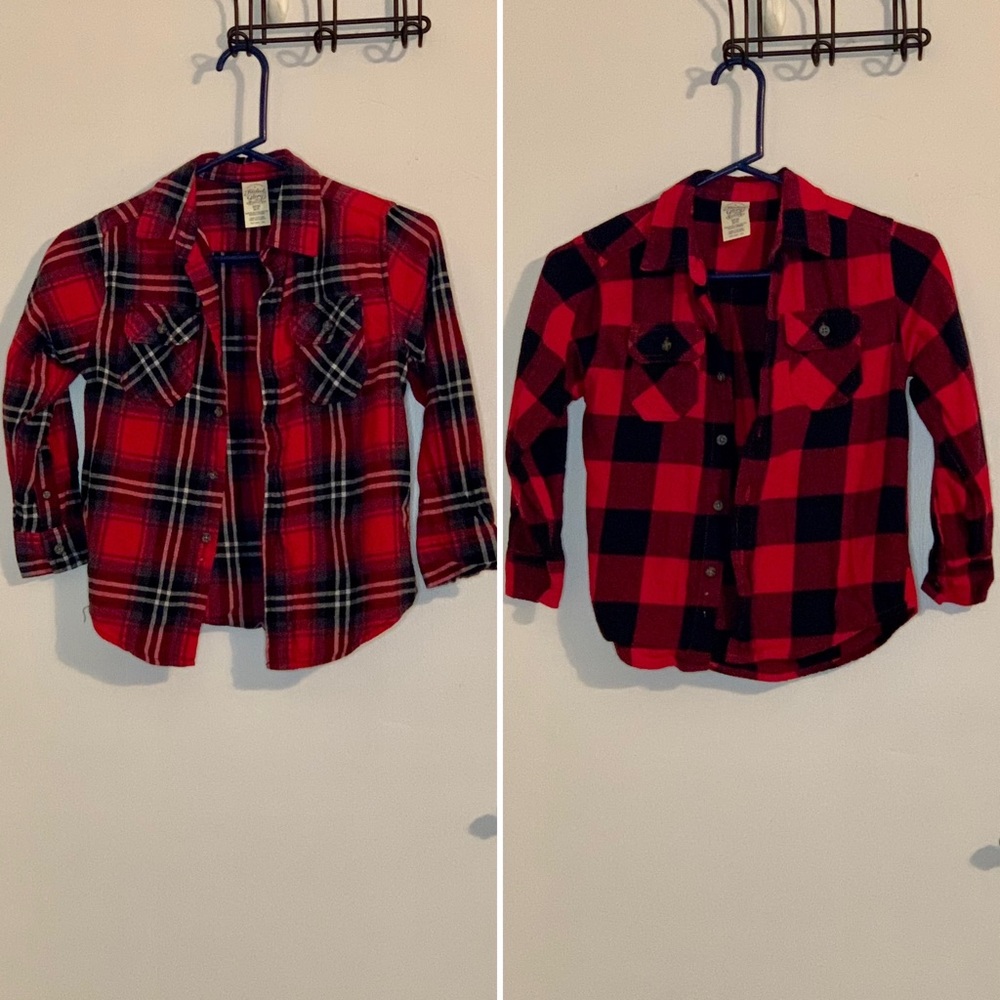 Boy’s Long Sleeve Flannel Bundle